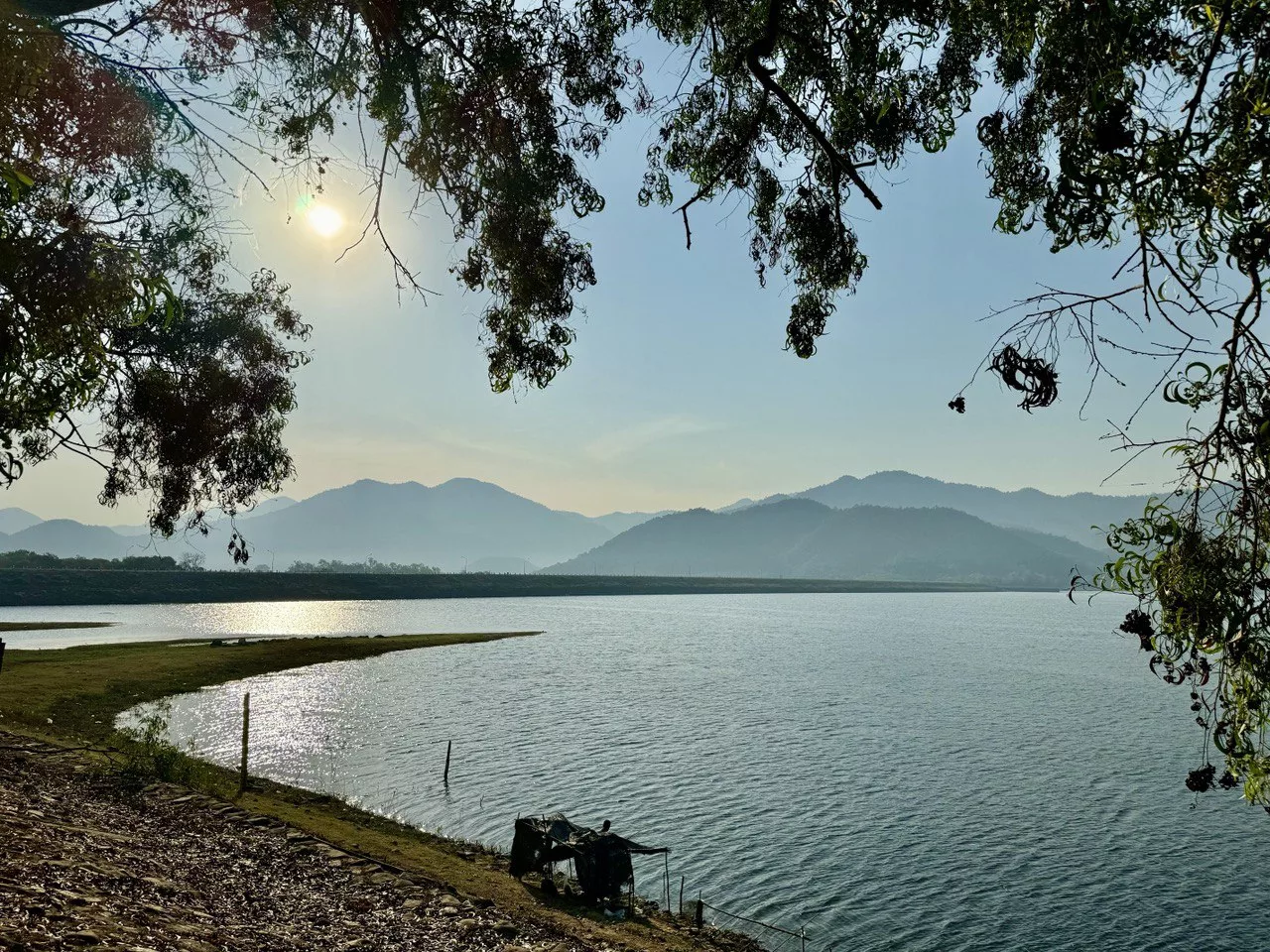 Yang Chum reservoir Pratchuap Khiri Khan, Thailand