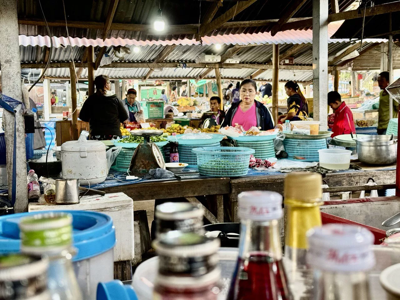 Ban Krut market Pratchuap Kiri Khan, Thailand