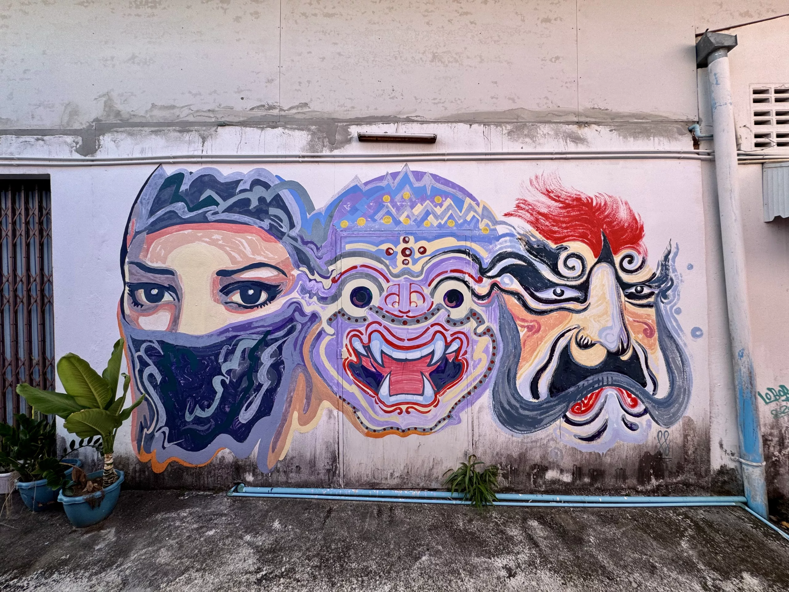 Street Art, Satun, Thailand