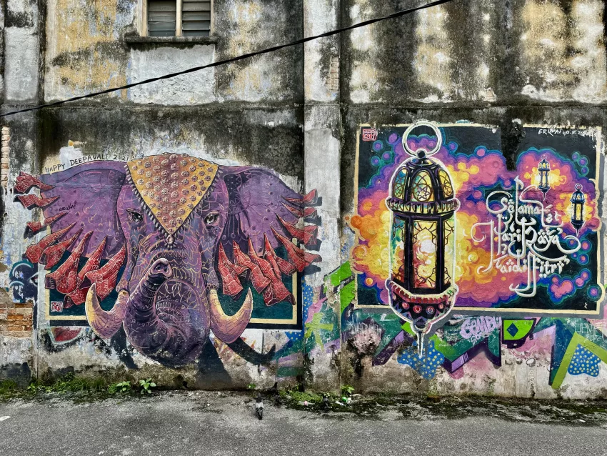 Street Art in Ipoh, Perak, Malaysia