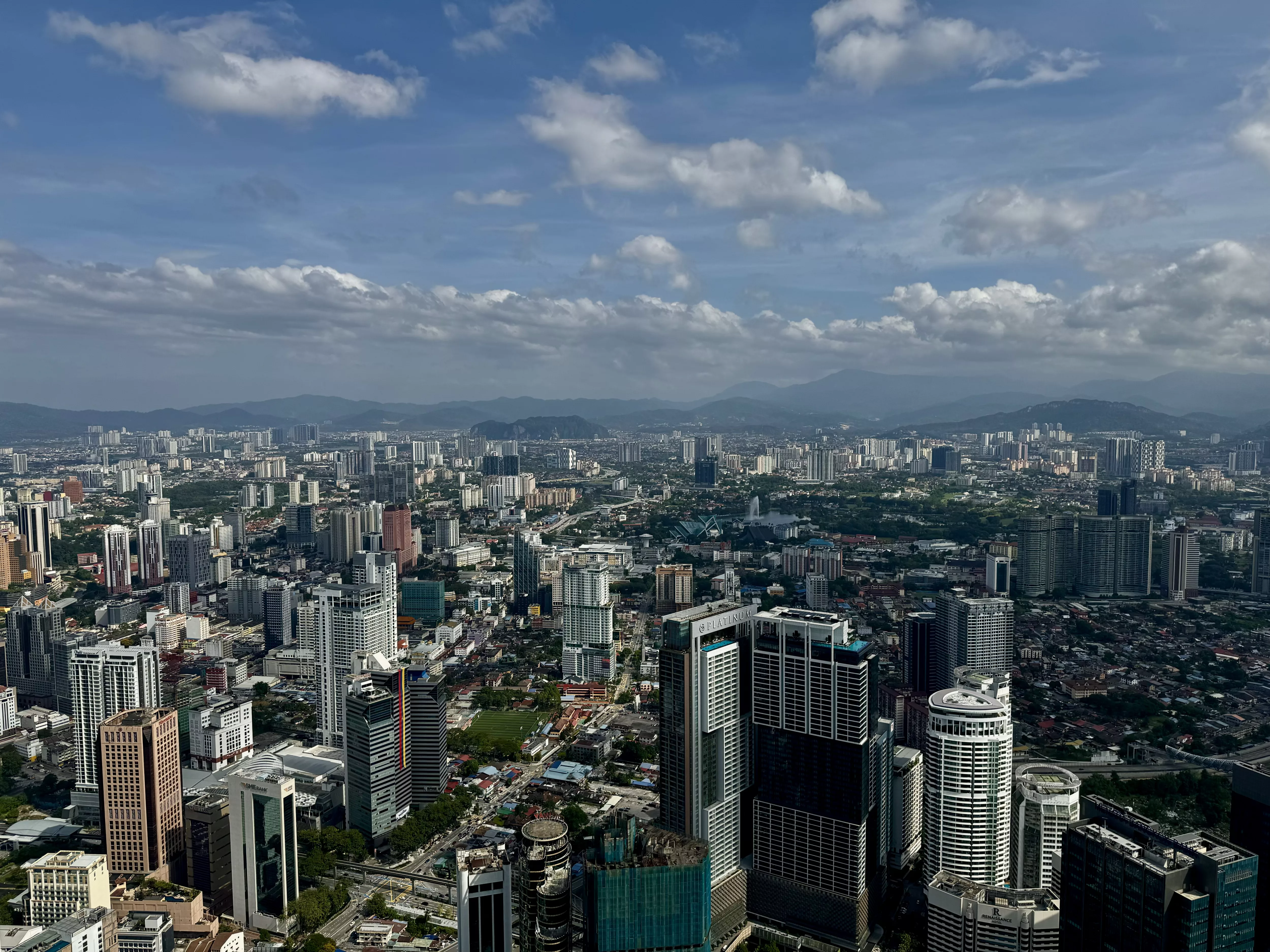 View from the Kuala Lumpur Tower, Kuala Lumpur, Malaysia