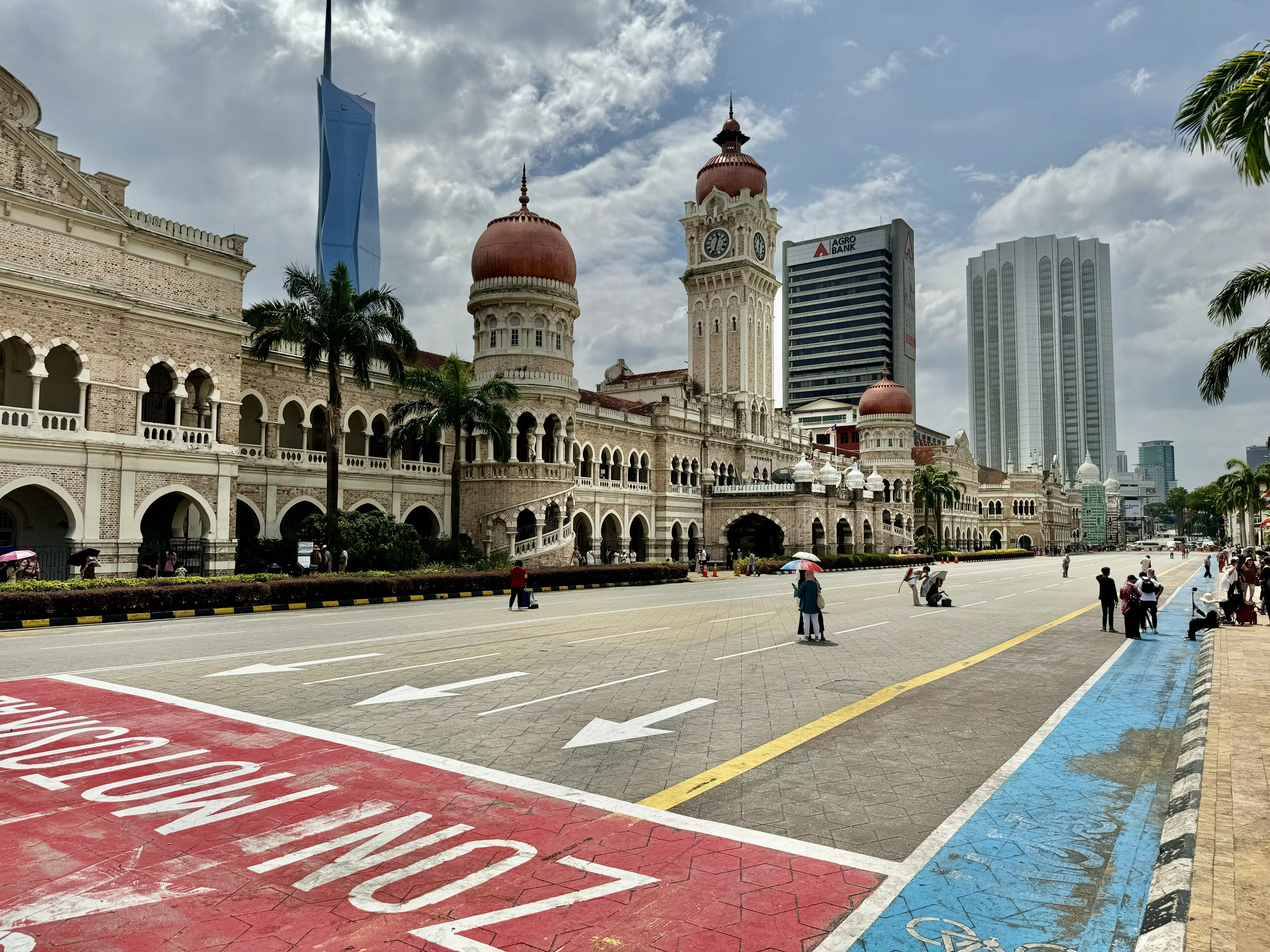 Merdeka Square with the Bangunan Sultan Abdul Samad buildin