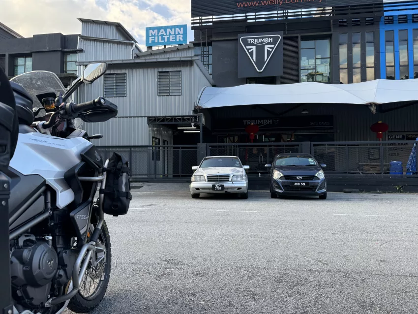 Triumph Motorcycles, Batu Caves, Malaysia