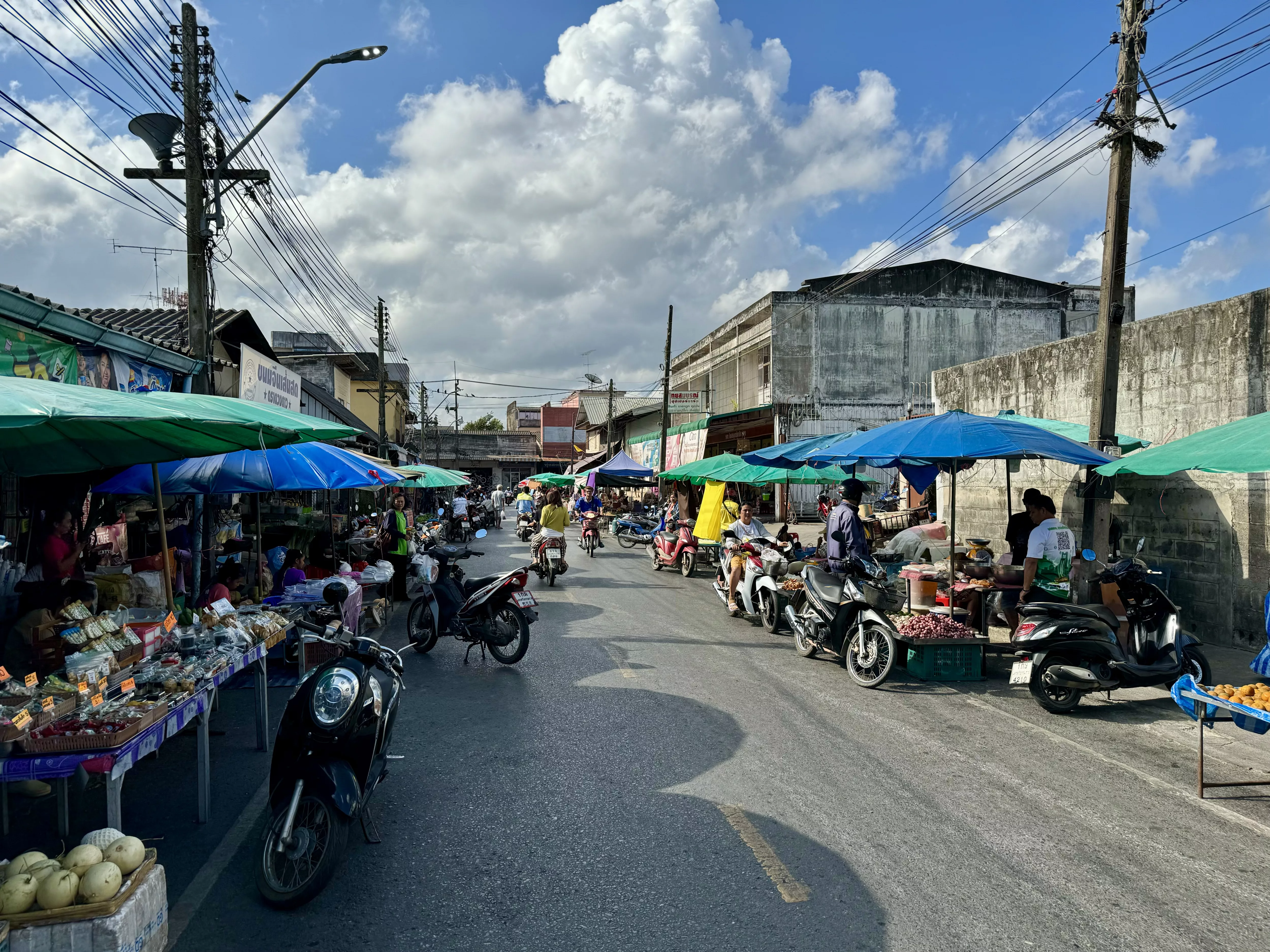 Market Thung Song, Nakhon Si Thammarat Thailand