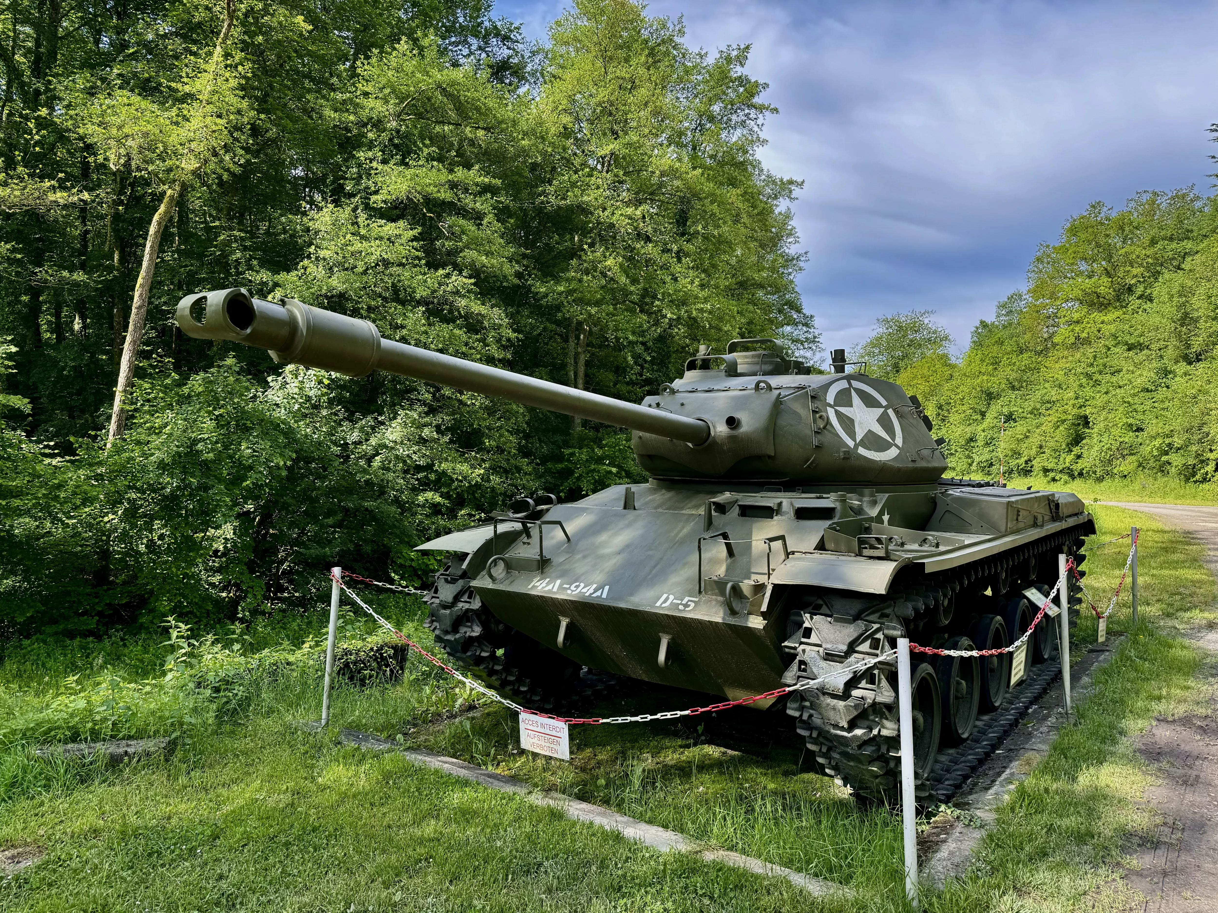 M41 Patton
Maginot Line museum Four a Chaux, Lembach, France