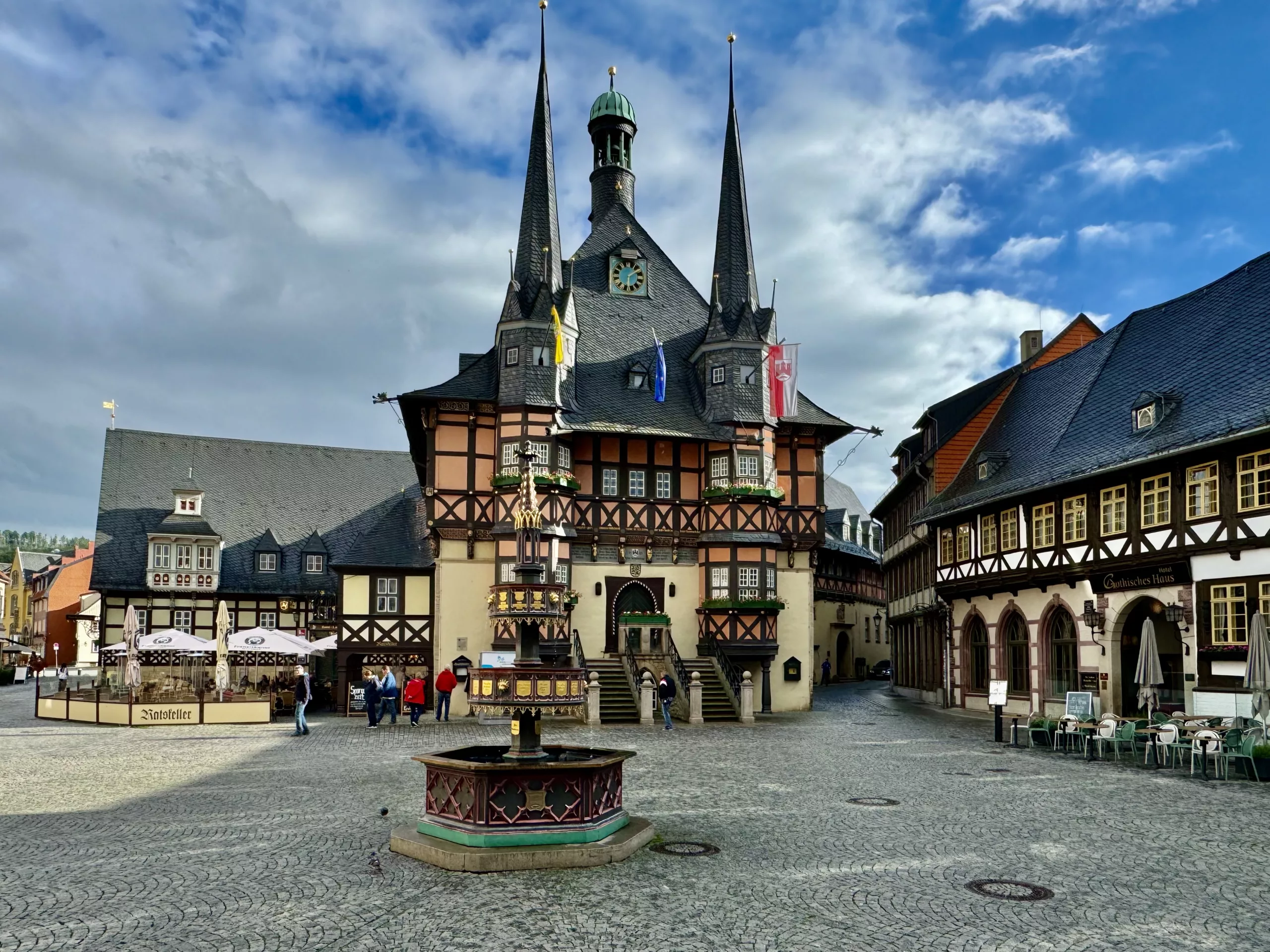 Old town city hall Wernigerode,Germany