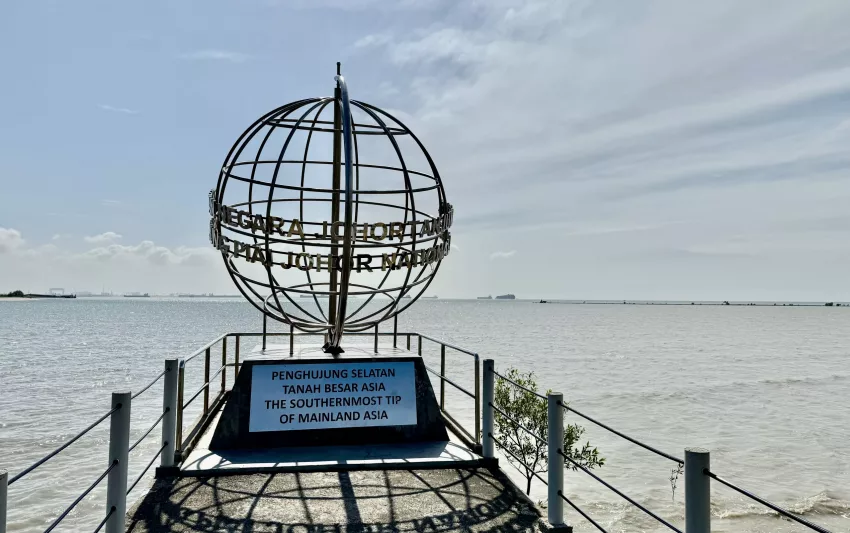 Southernmost tip of Eurasia, Malaysia