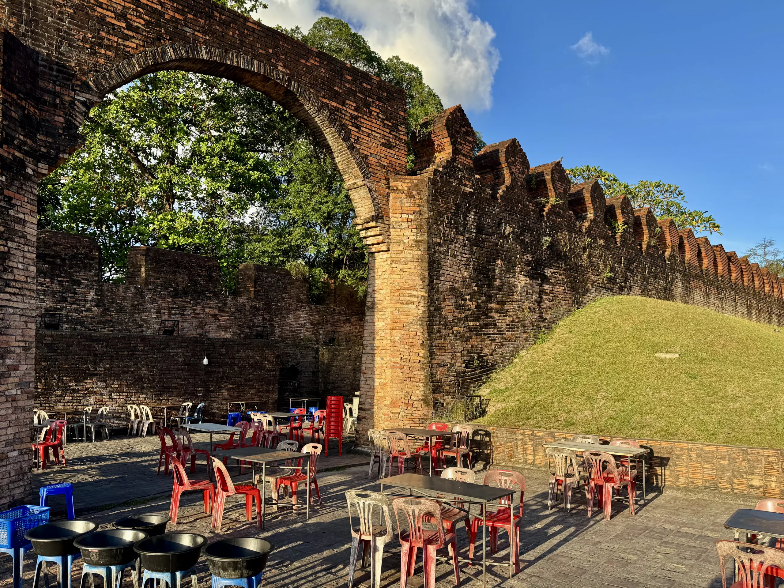 Nakhon Si Thammarat, Thailand Old City Wall
