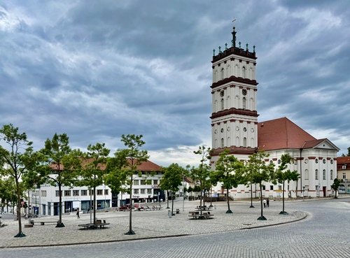 Neustrelitz,Germany Market place
