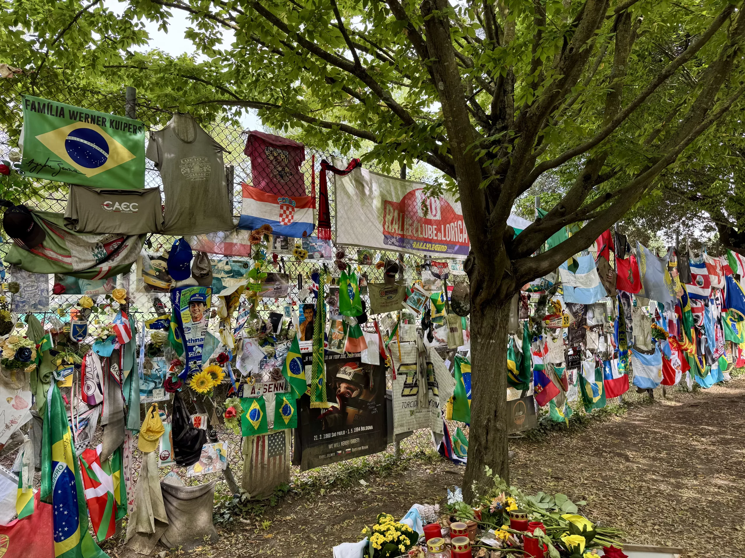 Ayrton Senna Memorial, Imola, Italy