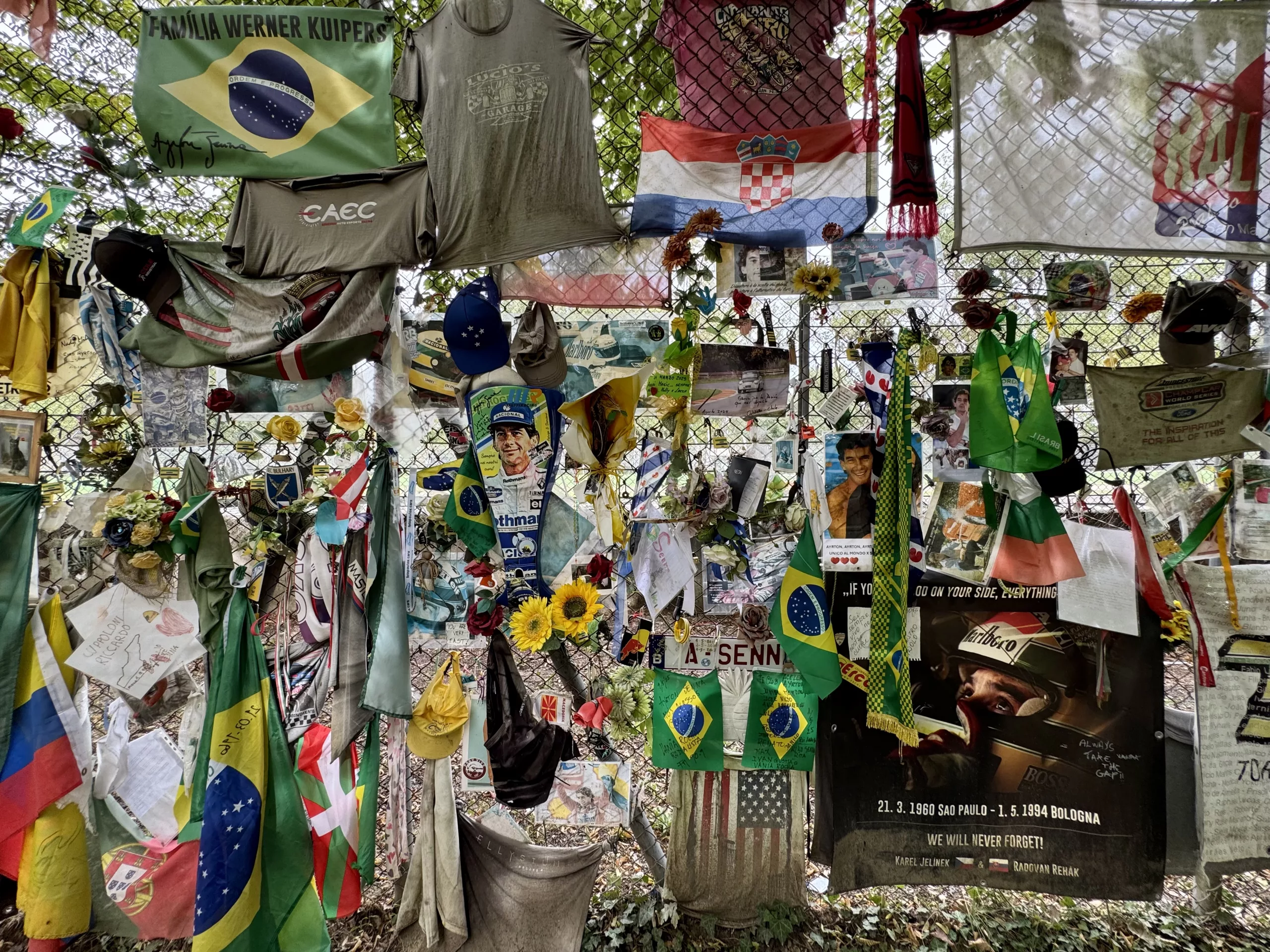 Ayrton Senna Memorial, Imola, Italy