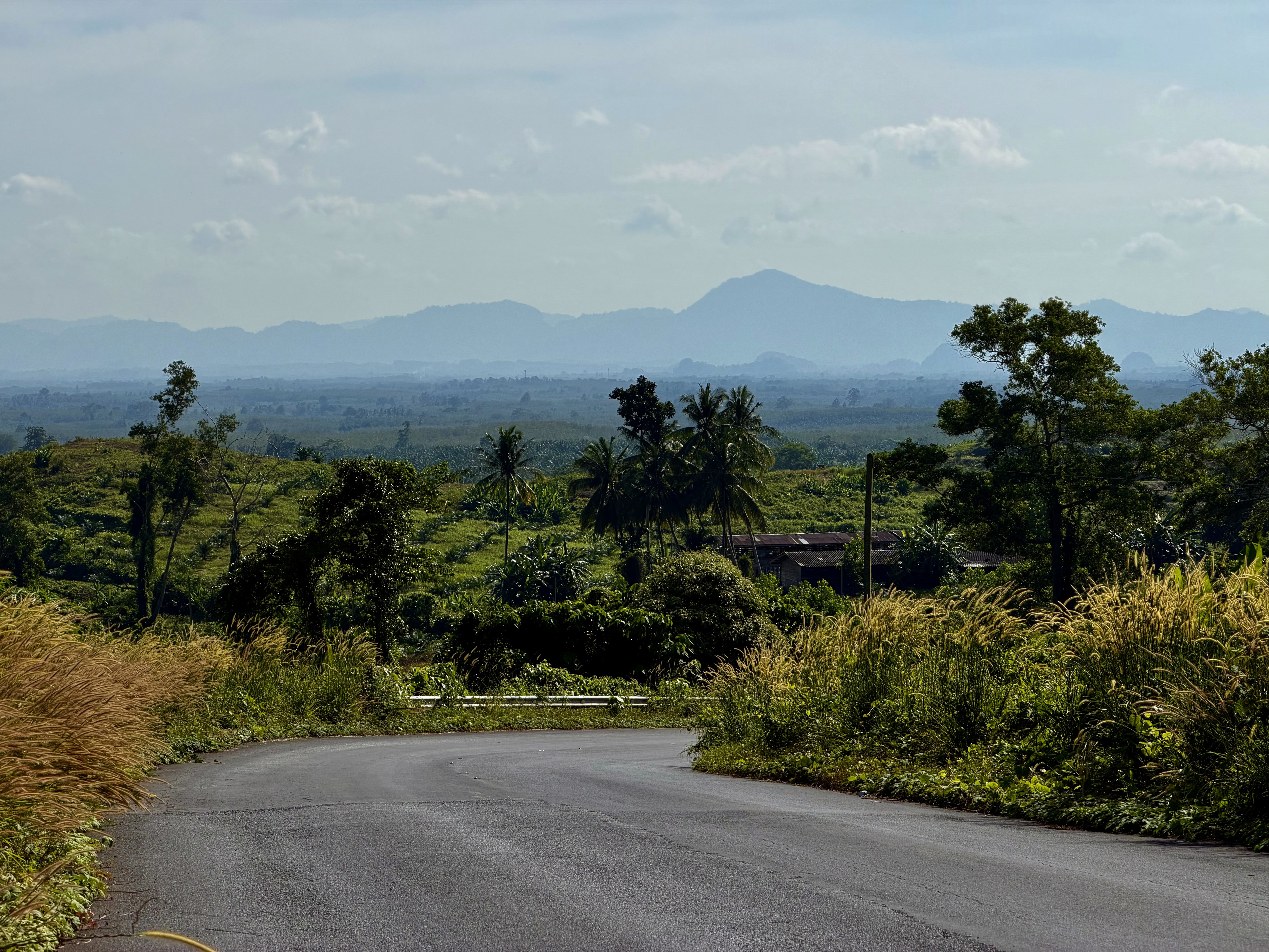 Yala, Thailand road in countryside