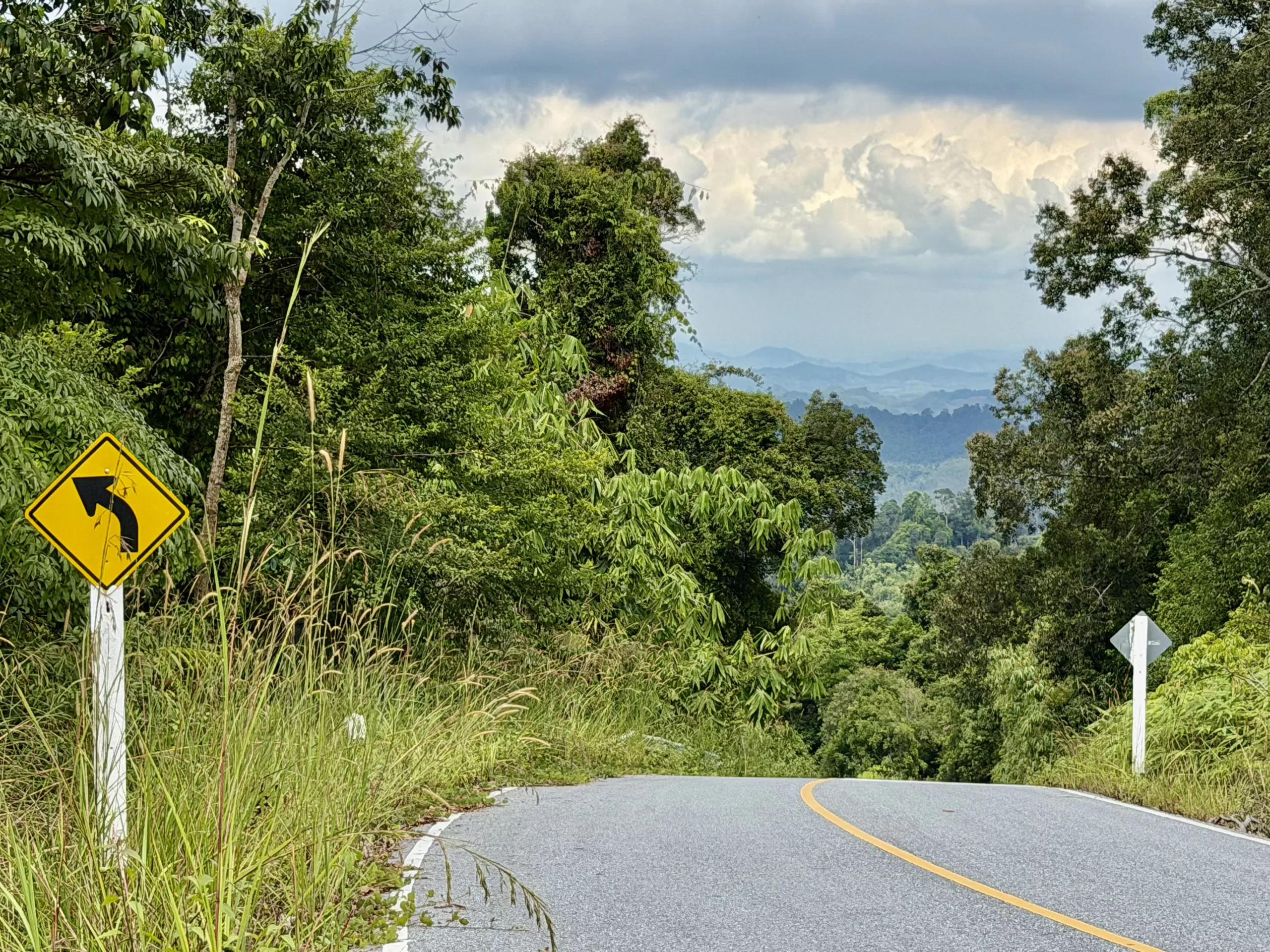 Yala, Thailand road in countryside