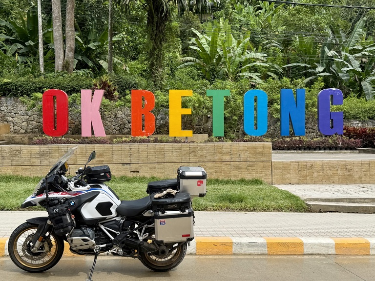 Betong, BMW R1250 GSA, Thailand
