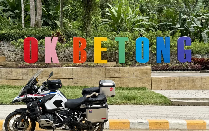 Betong, BMW R1250 GSA, Thailand