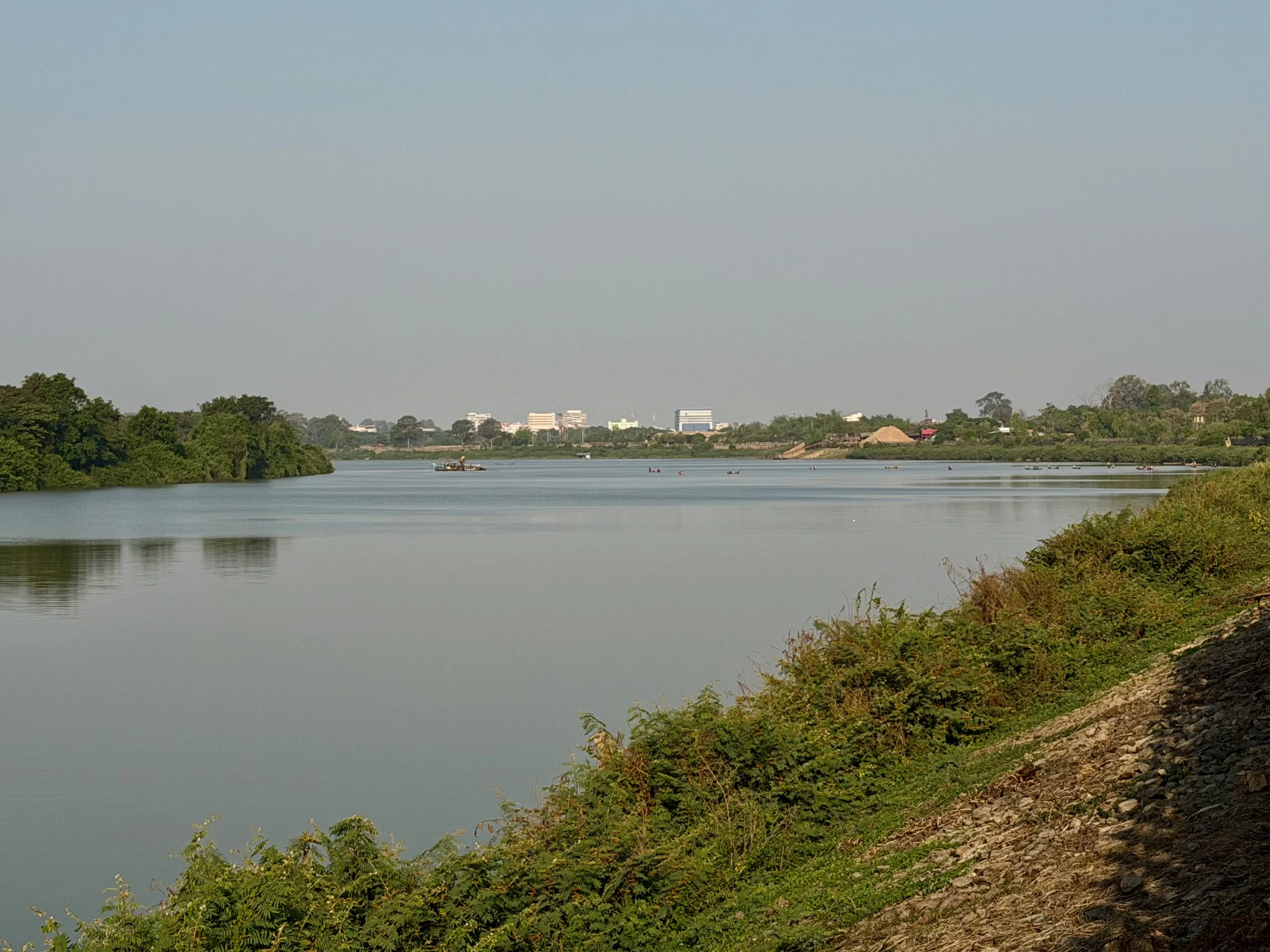 Mun River, Ubon Ratchathani, Thailand