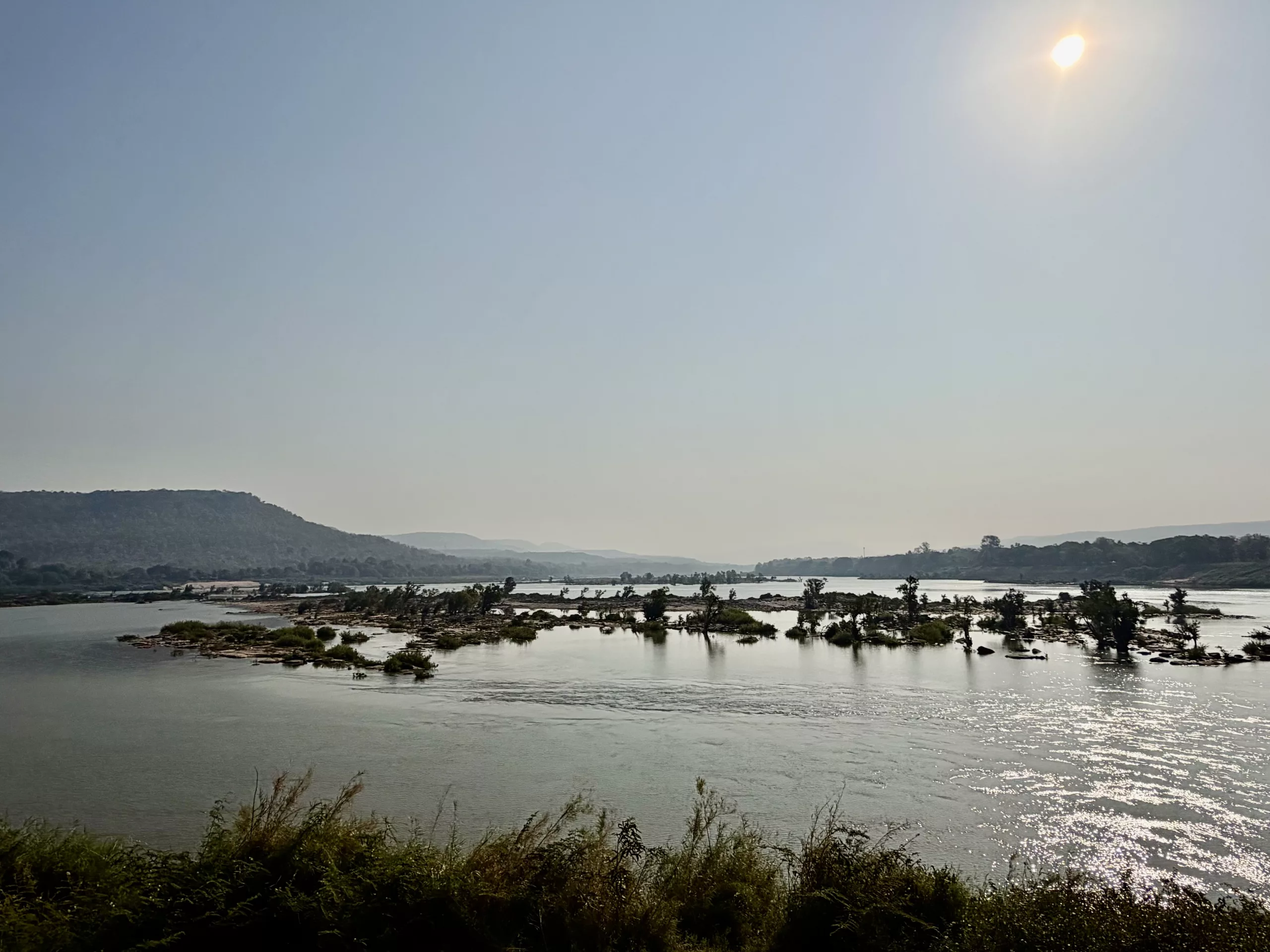 Mun meets Mekong in Khong Chiam, Thailand