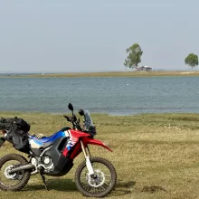Sirindhorn Dam, Thailand, Honda CRF 300 Rally
